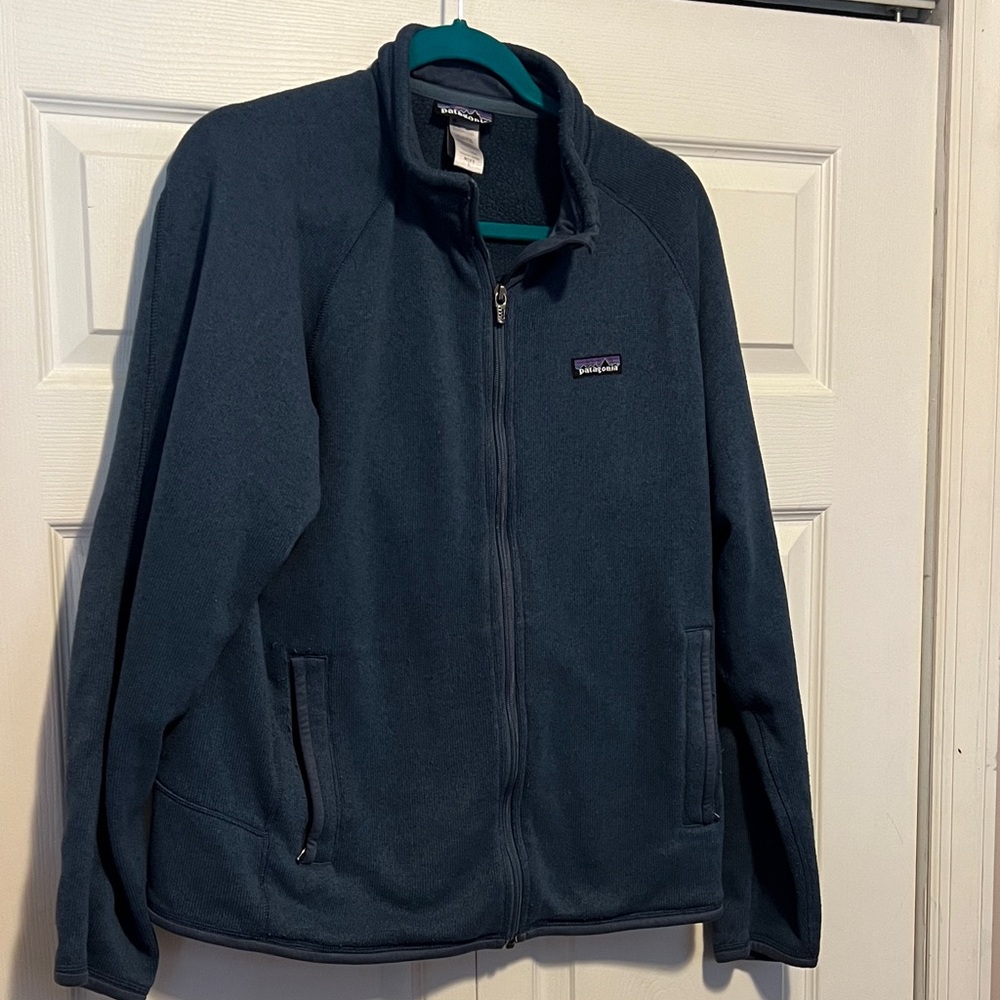 Patagonia Men's Dark Blue Fleece Jacket
